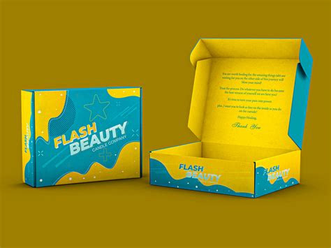 Candle Box Packaging Design | package_byte by Tanvir Nayem on Dribbble