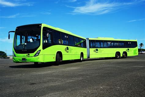 MARCOPOLO FORNECE 30 ÔNIBUS ARTICULADOS PARA SANTO DOMINGO, NA REPÚBLICA DOMINICANA | PlanetCarsZ