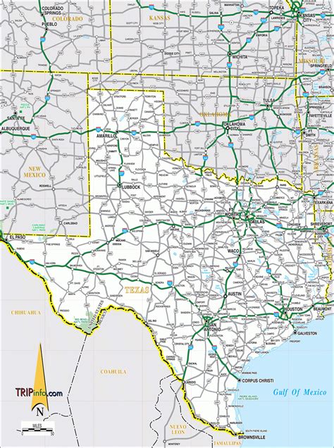 Map Of North Texas Cities - United States Map