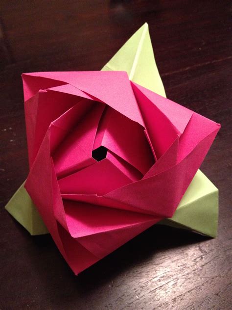 Origami Design For Rose - Origami