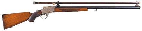 Sharps-Borchardt Model 1878 Rifle with Malcolm Scope