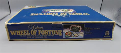 Vintage Deluxe Wheel of Fortune Board Game 1986 Pressman