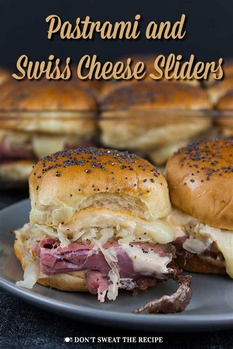 Pastrami and swiss cheese sliders – Artofit