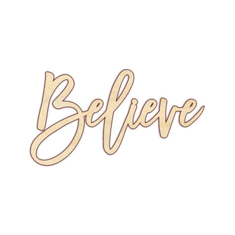 Believe Believe Sign 180145 - Etsy