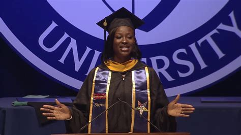 SNHU Student Speaker Relates to Graduates’ Hard-Fought Degrees - YouTube