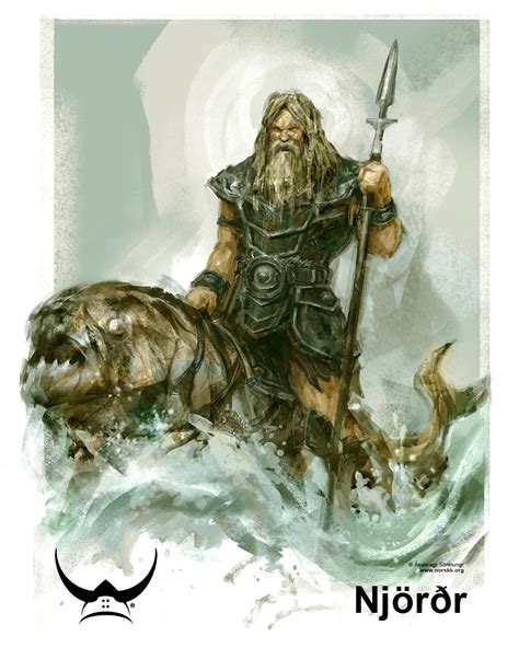 (Vanir) Njordr: God of the Sea & Wind | Norse mythology, Norse, Norse pagan