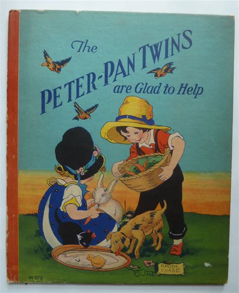 The Peter Pan Twins are Glad to Help by Lyman, Betty Kessler: Very Good ...