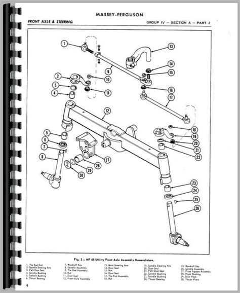 Massey Harris 50 Tractor Service Manual