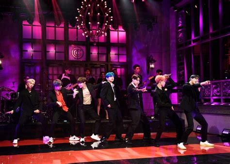 BTS Makes History on SNL - V, ﻿Jungkook, Jimin, Suga, Jin, RM, and J ...