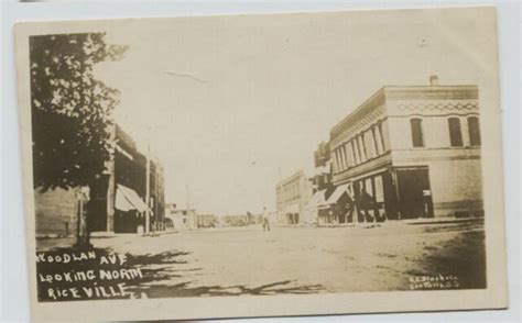 1910 era Riceville Iowa Main Street Real Photo Postcard RPPC | eBay