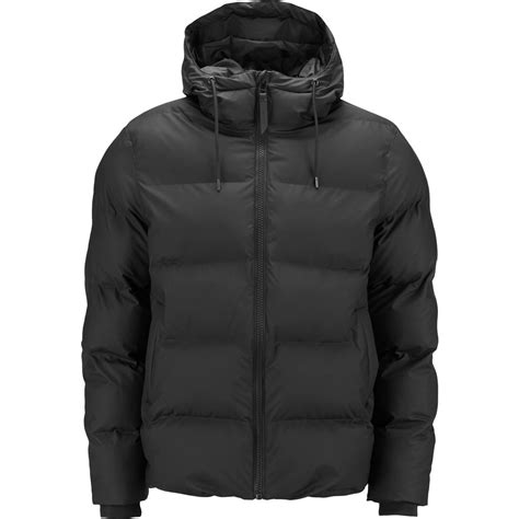 RAINS Thermal Waterproof Puffer Jacket | Black - Sportique