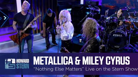 Watch Miley Cyrus Cover “Nothing Else Matters” With Metallica