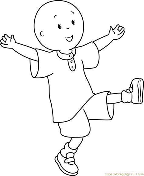 Dibujo Colorear Caillou Caillou Coloring Pages Cartoon Coloring Pages ...