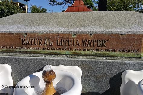 Lithia Park and Lithia Mineral Water - Ashland - Oregon Discovery