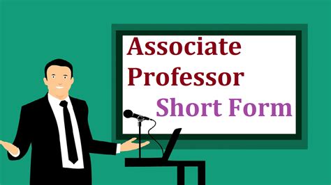 What is Associate Professor Short Form - Full Form - Short Form