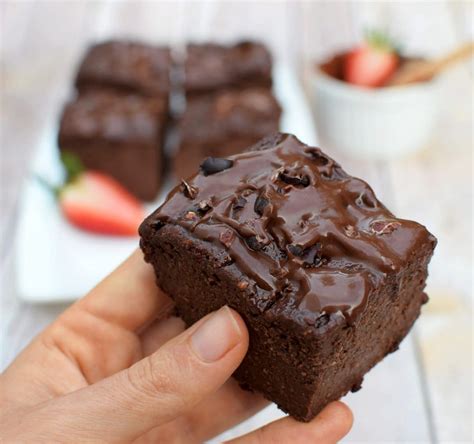 Vegan sweet potato brownies | gluten free recipe - Elavegan