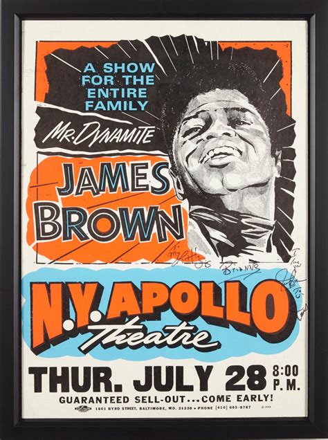 Lot - A James Brown Apollo Theatre Concert Poster