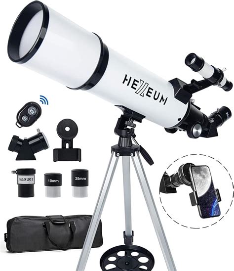 Telescope 80mm Aperture 600mm - Astronomical Portable Refracting ...