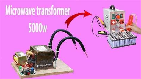 DIY Spot Welding Machine, from a microwave transformer#50 - YouTube