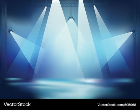 Stage light Royalty Free Vector Image - VectorStock