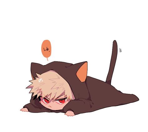 Những mẫu vẽ cute chibi bakugou Độc đáo và dễ thương