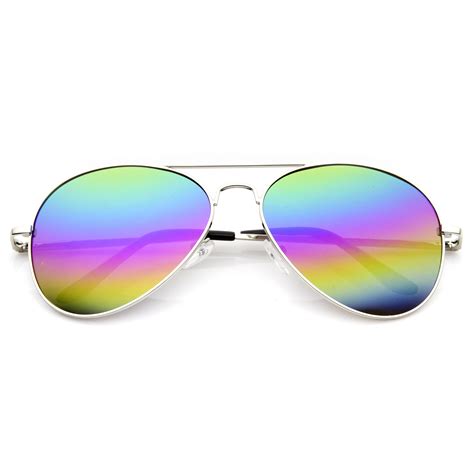 Rainbow Aviator Sunglasses - TopSunglasses.net