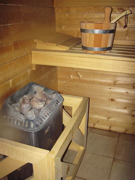 Bucket In Hot Sauna Free Stock Photo - Public Domain Pictures