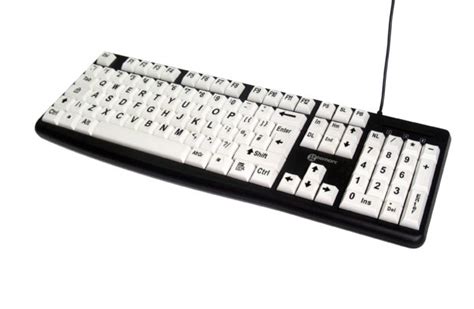 Standard KEYBOARD - White - Geemarc UK