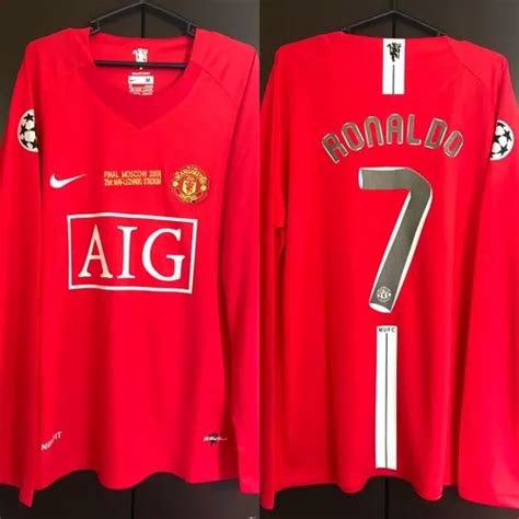 Camiseta Ronaldo Retro Manchester United Final Moscu 2008 | Cuotas sin ...