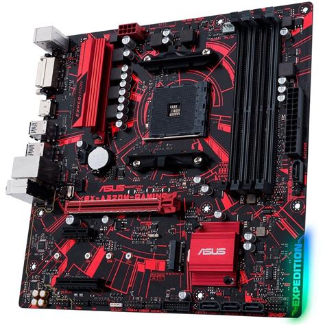 Placa-Mãe Asus EX-A320M-Gaming AMD AM4 mATX DDR4 – Império Teixeira