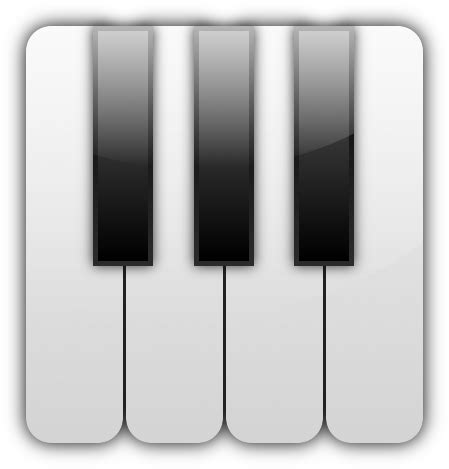 Piano Keys Transparent HQ PNG Download | FreePNGImg