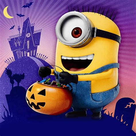 Minions Halloween Card Email Backgrounds | ID#: 23382 ...