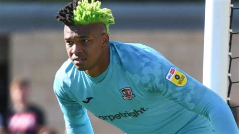 Jamal Blackman: Exeter City goalkeeper still aiming to 'reach the top' - BBC Sport