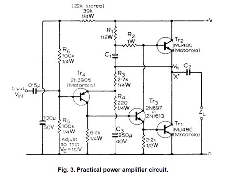 Simple Class A Amplifier