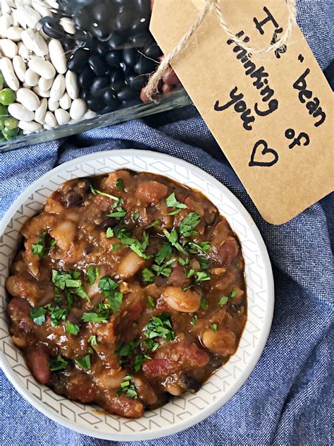 Vegetarian 5 Bean Soup Recipe | Rebecca Bitzer & Associates