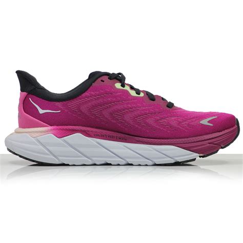 Hoka One One Arahi 6 Women's Wide Fit Running Shoe - Festival Fuchsia ...