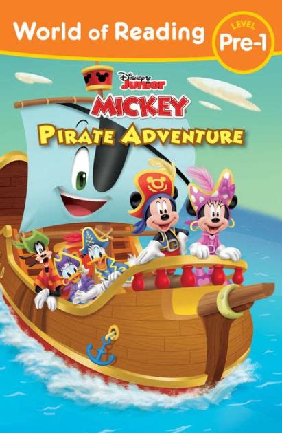 Mickey Mouse Funhouse: World of Reading: Pirate Adventure by Disney Books, Paperback | Barnes ...