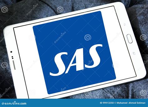 Scandinavian Airlines, SAS Logo Editorial Image - Image of holded, icon ...