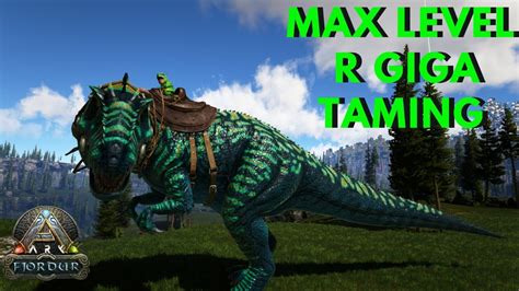 (Max Level) R-Giga Taming - Ark Fjordur - YouTube