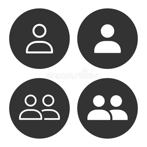 Account Vector Icon for Graphic and Web Design. Stock Vector ...