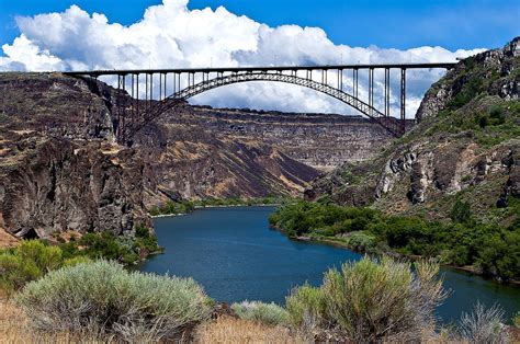 Snake River Twin Falls Id 2 Photograph by Angela Voss