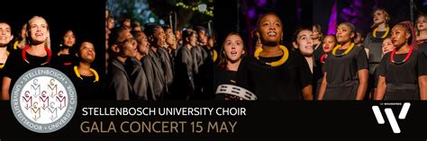 Book tickets for Stellenbosch University Choir: Gala Concert 15 May 2022