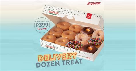 Krispy Kreme Delivery Dozen November Treat | Manila On Sale