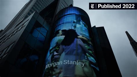 Morgan Stanley’s 30% Profit Drop Sends Stock Price Down - The New York ...