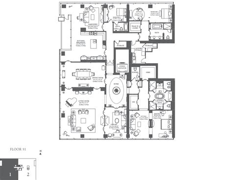 The Residences At the Ritz-Carlton, Toronto | Floor plans, Pent house, Ritz carlton