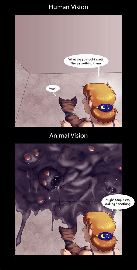 Just for fun pic: Human Vision vs Animal Vision