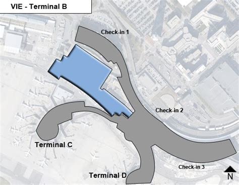 Vienna Airport Terminal Map