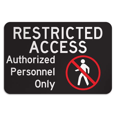 RESTRICTED ACCESS AUTHORIZED PERSONNEL ONLY - American Sign Company