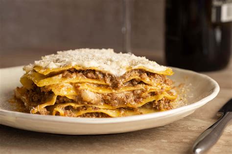 Download Lasagna Alla Bolognese With Parmesan Cheese Wallpaper ...