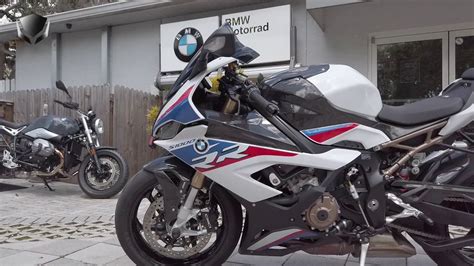 2020 BMW S1000RR M Package Loaded With Carbon Fiber at Euro Cycles of Tampa Bay - YouTube